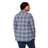 Ariat Women's Rebar Flannel DuraStretch Work Shirt - True Navy
