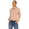 Ariat Women's Rebar Flannel DuraStretch Work Shirt - Almond Milk