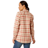 Ariat Women's Rebar Flannel DuraStretch Work Shirt - Almond Milk