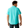 Ariat Men's VentTEK Outbound Fitted Shirt - Drift Turquoise