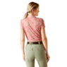 Ariat Women's Motif Polo Short Sleeve - Rose Baroque Horse