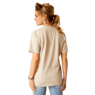 Ariat Women's Cowgirl Desert Short Sleeve T-Shirt - Oatmeal Heather