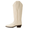 Ariat Women's Heritage Round Toe Stretchfit Boot - Bright Cream