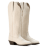 Ariat Women's Heritage Round Toe Stretchfit Boot - Bright Cream