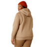 Ariat Women's Rebar All Weather Sherpa Full Zip Hoodie - Oatmeal Heather