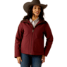 Ariat Women's Pioneer Stretchshell Jacket - Tawny Port/Chocolate Plum