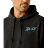 Ariat Men's Diamond Canyon Hoodie- Black Heather