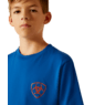 Ariat Boy's Horizon Oasis T-Shirt - Royal Blue