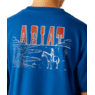 Ariat Boy's Horizon Oasis T-Shirt - Royal Blue