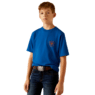 Ariat Boy's Horizon Oasis T-Shirt - Royal Blue