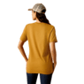 Ariat Women's Longhorn Brand T-Shirt - Harvest Gold