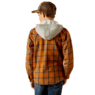 Ariat Boy's Harvey Retro Shirt Jacket - Roasted Pecan