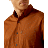 Ariat Men's Mickey Modern Long Sleeve Shirt - Brown