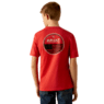 Ariat Boy's Original Flag Scope Tee Shirt- Red