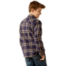 Ariat Boy's Hayes Retro Long Sleeve Fit Shirt- Dark Denim