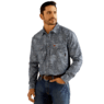 Ariat Men's Long Sleeve Pacific Snap Work Shirt - Navy