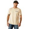 Ariat Men's Short Sleeve Bleached Bones Tee Shirt- Natural