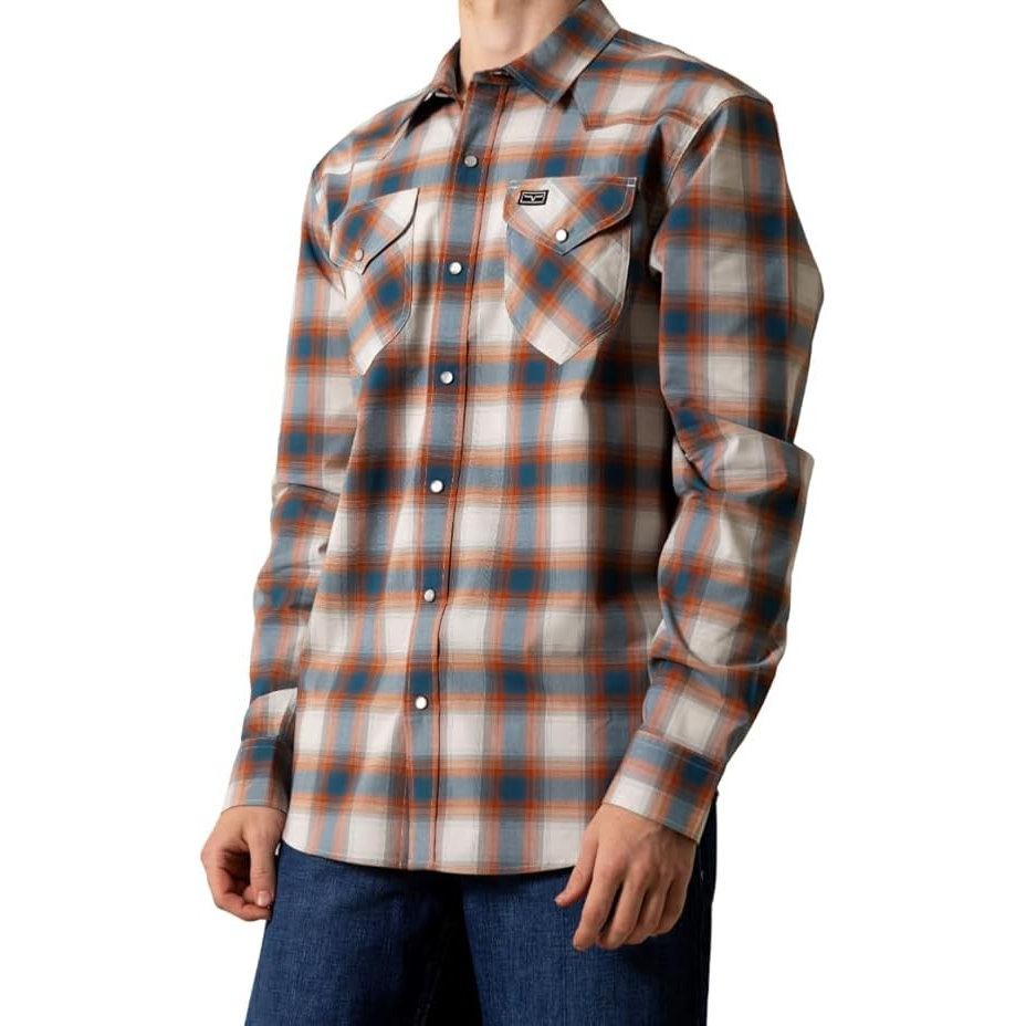 Kimes Men's Hays Long Sleeve Dress Shirt - Multiple Colours