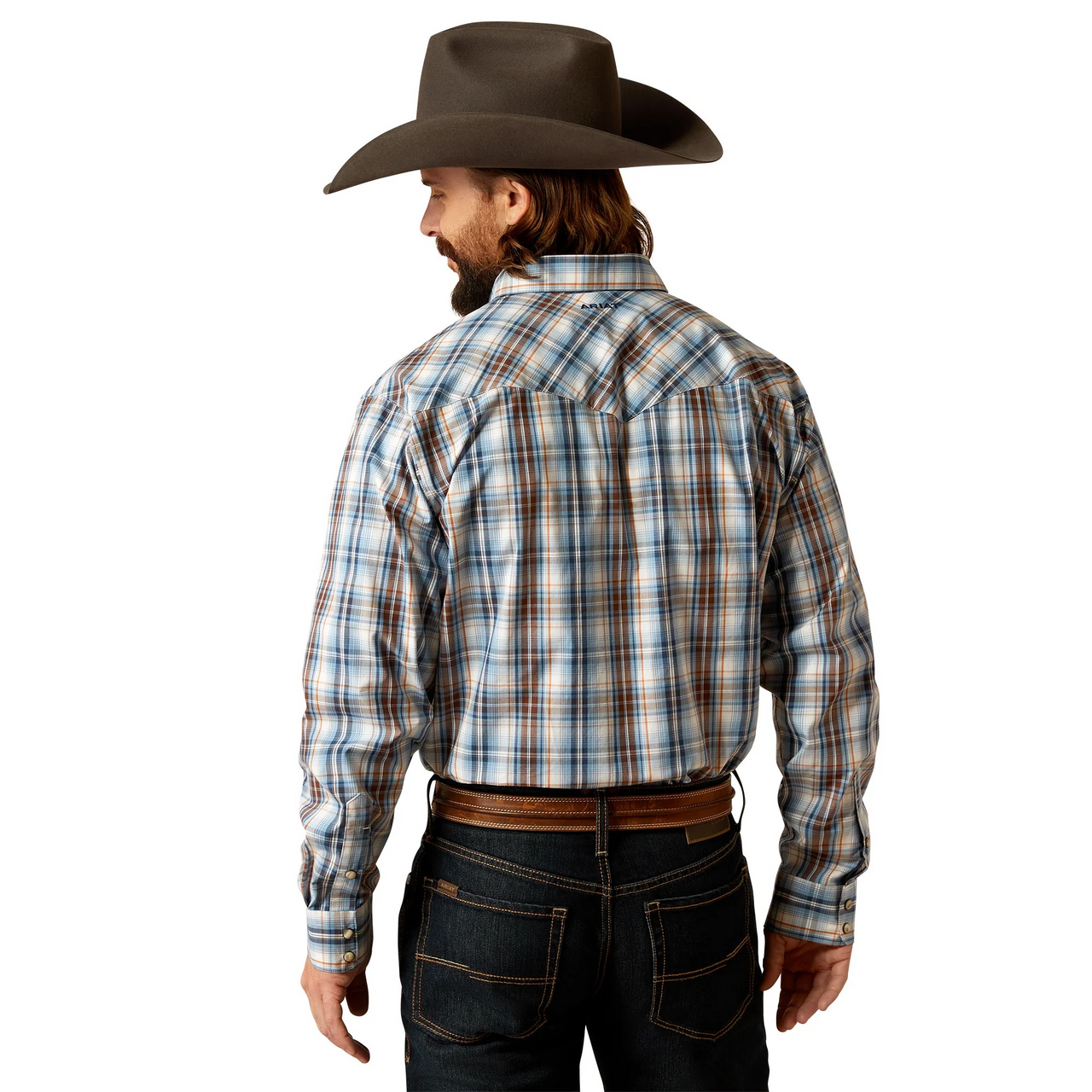 Ariat Men's  Pro Series Ryland Classic Fit Long Sleeve Shirt - Blue