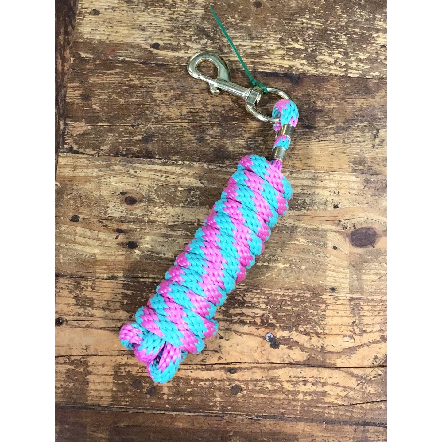 Irvine Poly Lead Rope w/Brass Plated Snap