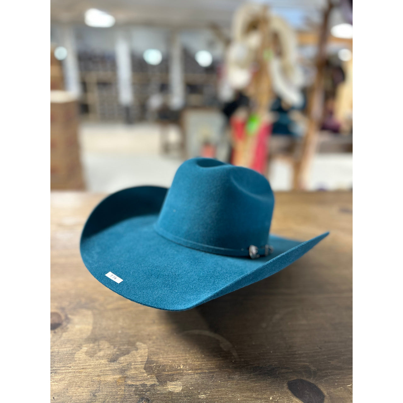 ProHat Wool Felt Precreased Western Hat - Turquoise