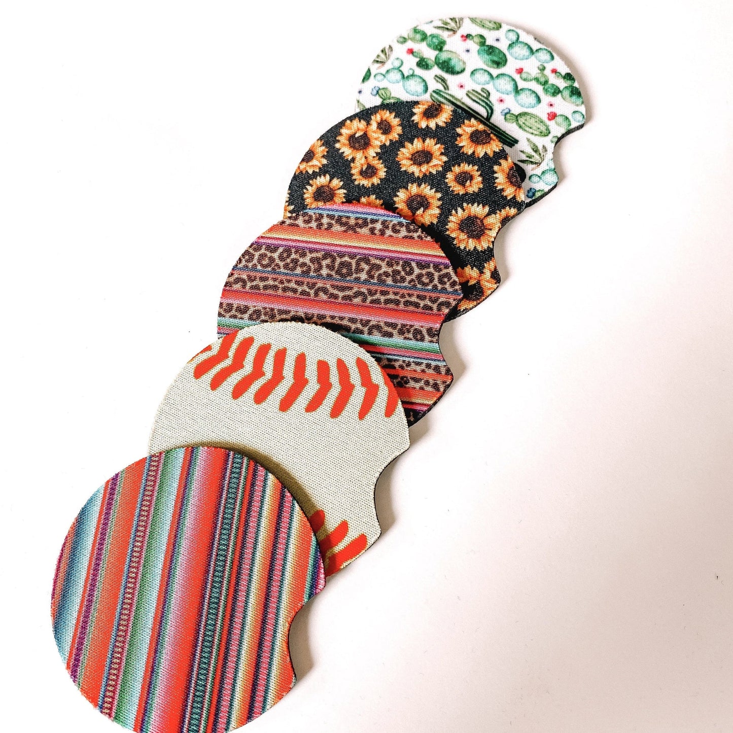 The Front Porch Label Car Coasters - Assorted