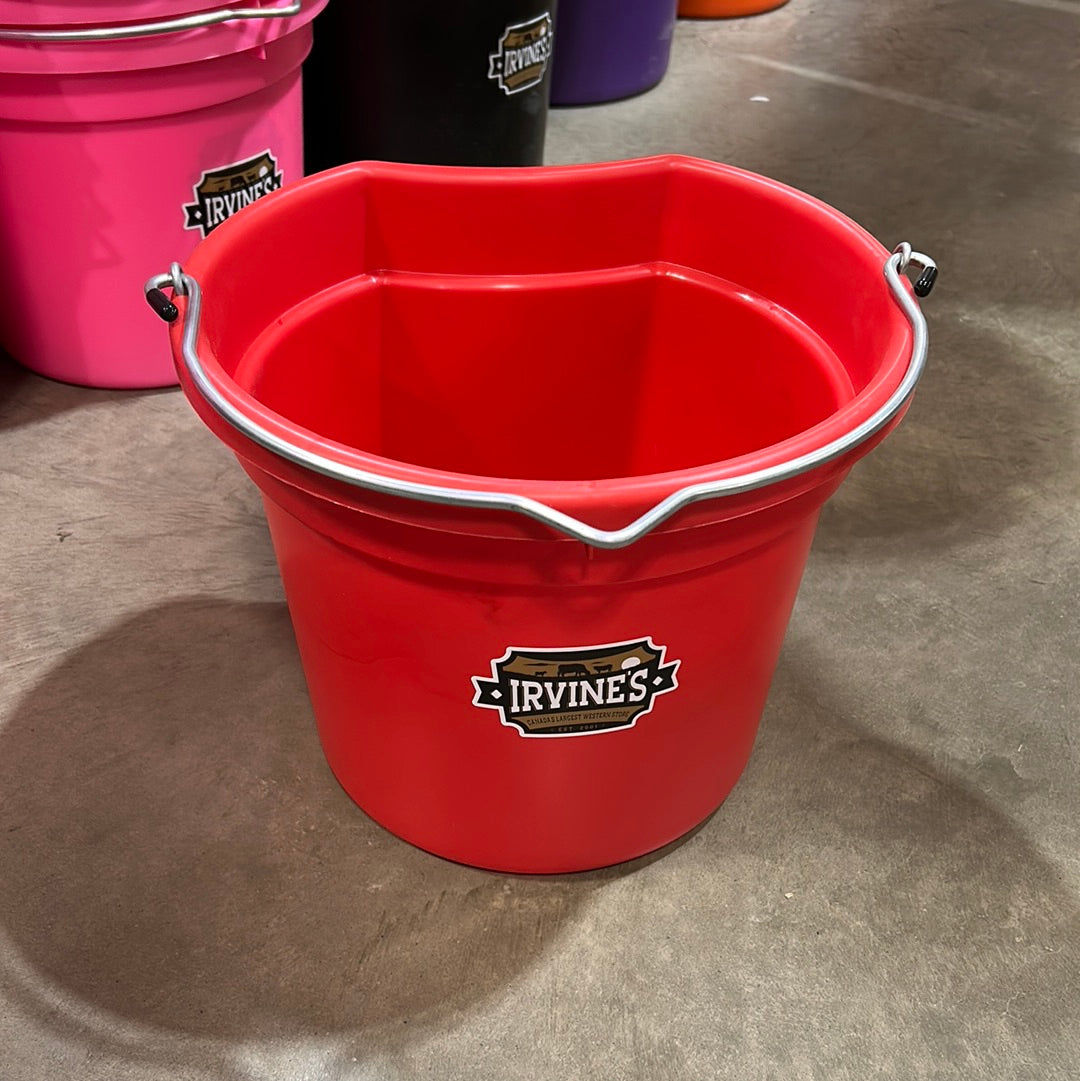 Irvine Buckets Small 8QT - Assorted Colours - Irvine Tack &amp; Western Wear