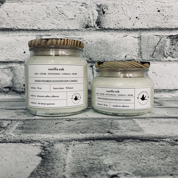 Dusty Sparrow 16oz Jar Candle