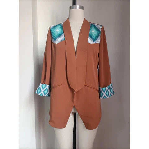 Turquoise Haven Women's Blazers