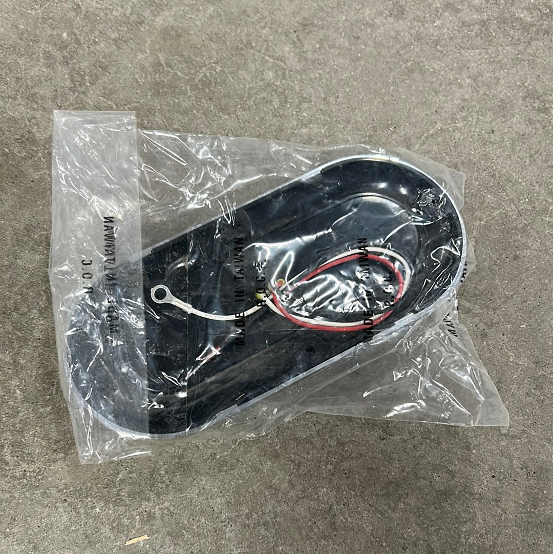 4-Star Red Tail Light w/Chrome Trim