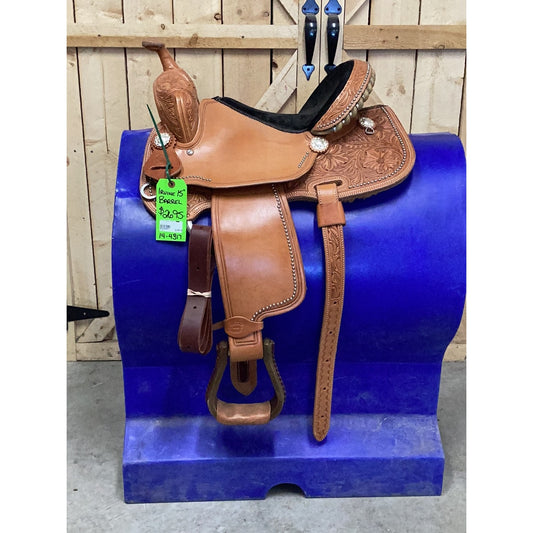 Irvine 15” Barrel Saddle