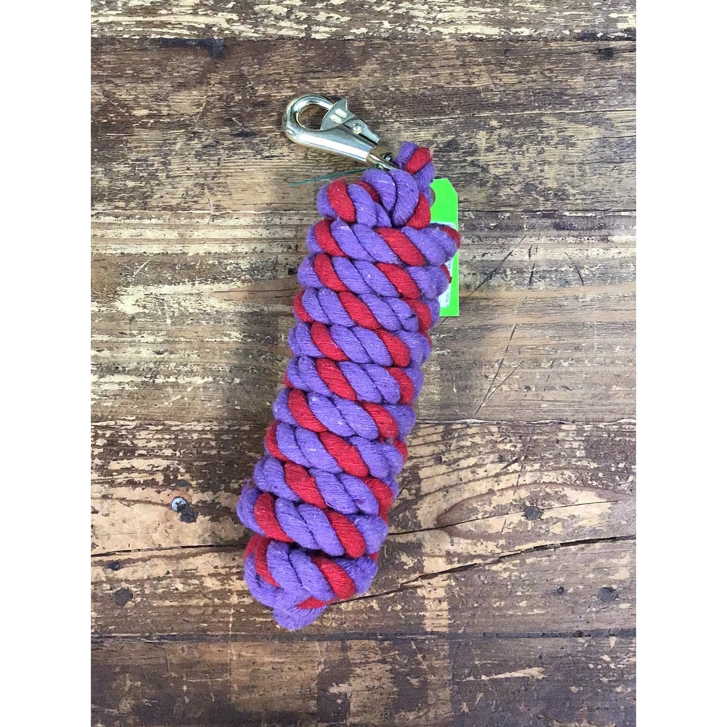 Irvine Cotton Lead Rope w/Bull Snap