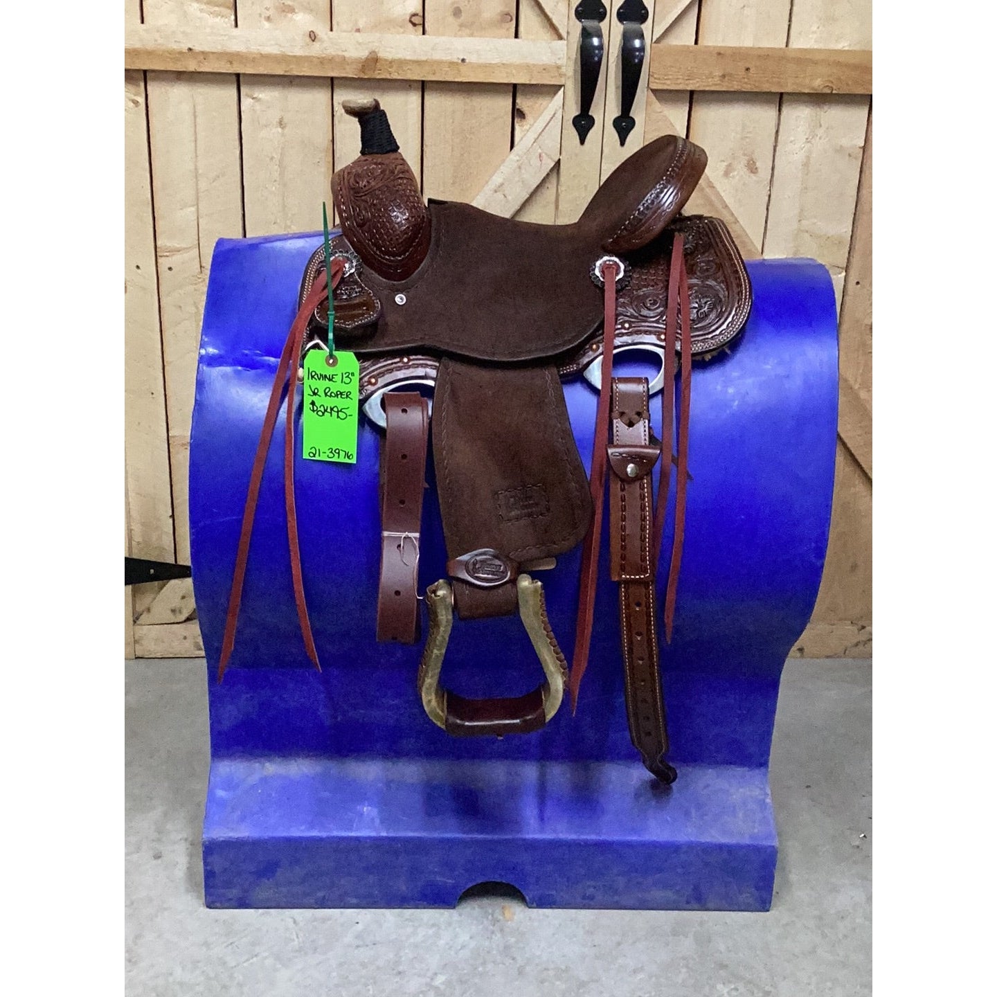 Irvine 13” JR Roping Saddle