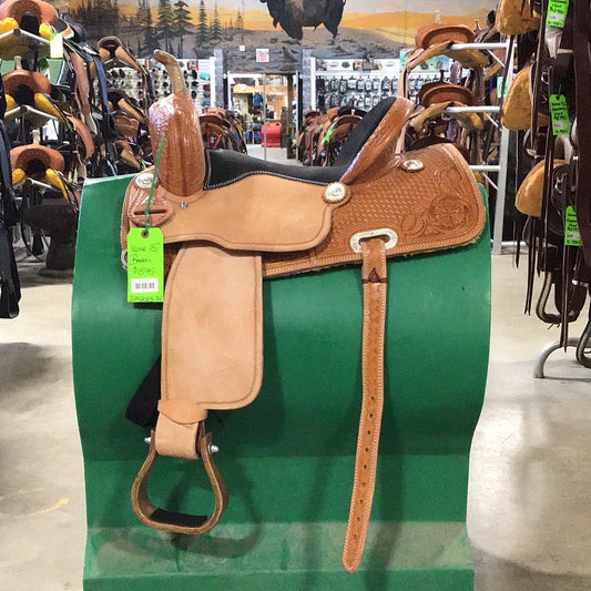 Irvine 15" Barrel Saddle