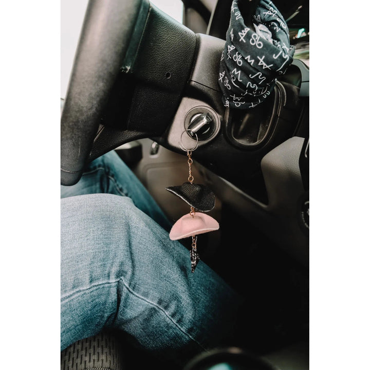 The Front Porch Label Cowboy Hat Keychain - Assorted Colours
