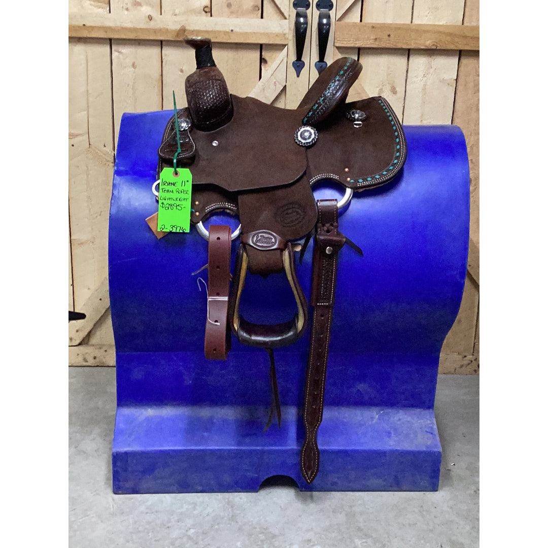 Irvine 11” Team Roping Saddle - Light Weight