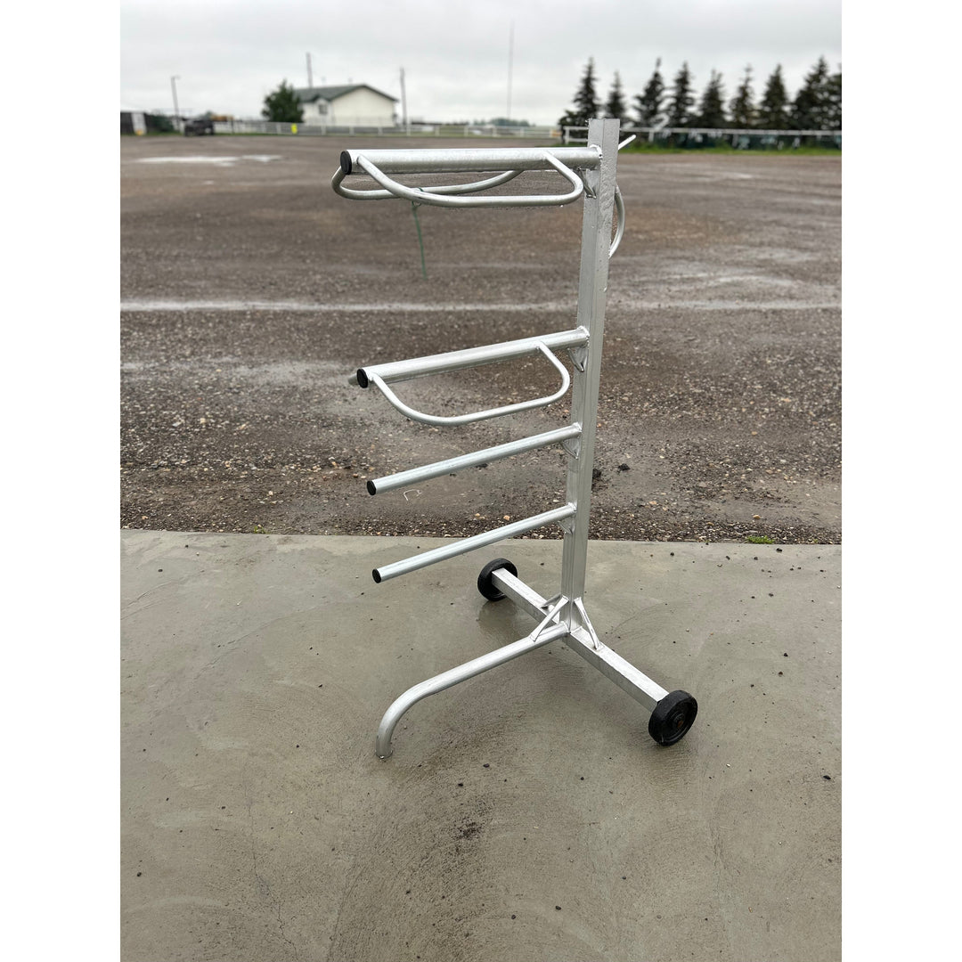 2 Tier Saddle &amp; Blanket Rack w/Wheels