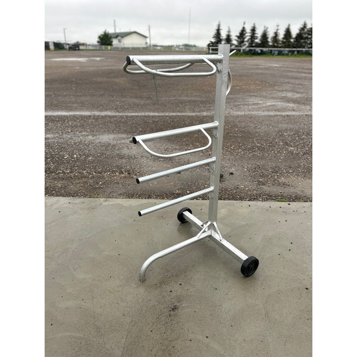 2 Tier Saddle &amp; Blanket Rack w/Wheels
