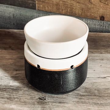 Dusty Sparrow Wax Melter - Ironstone