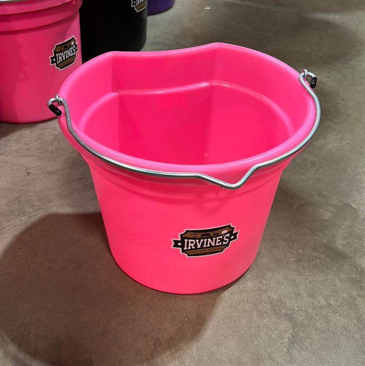 Irvine Buckets Small 8QT - Assorted Colours - Irvine Tack &amp; Western Wear