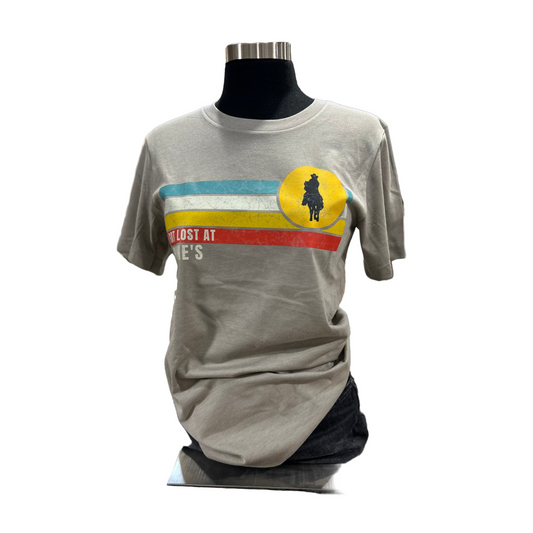 Irvine Unisex Short Sleeve " I Got Lost" T-Shirt - Heather Stone