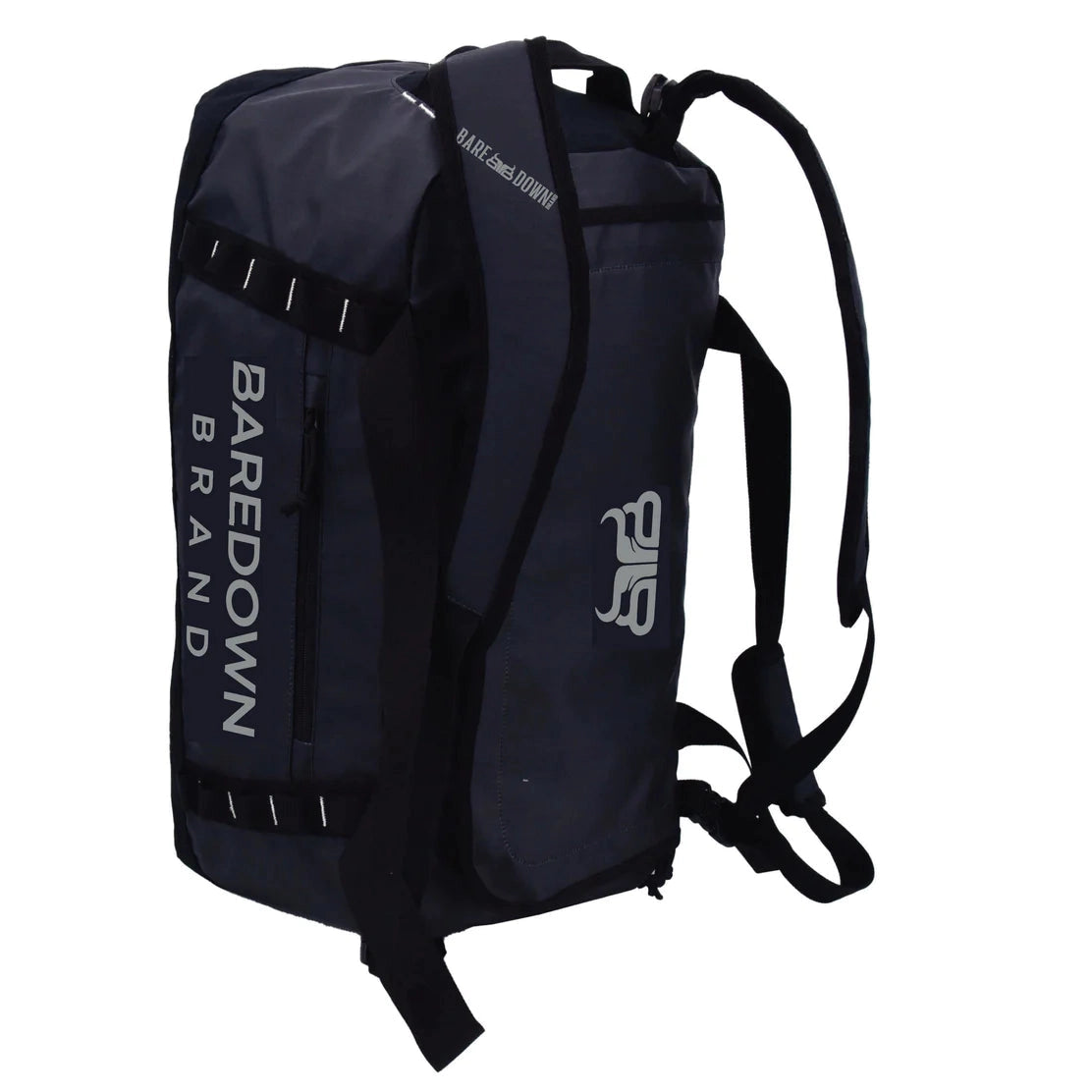 Baredown Duffle Bag/Backpack - Black/Charcoal