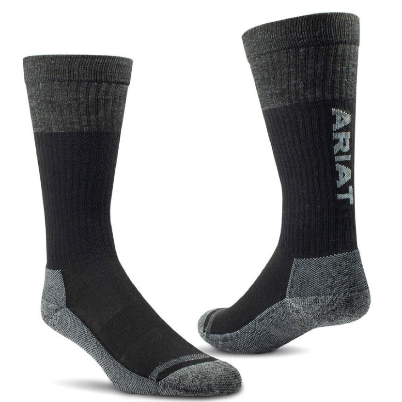 Ariat Kids Over The Calf VentTEK Socks - 2 Pack