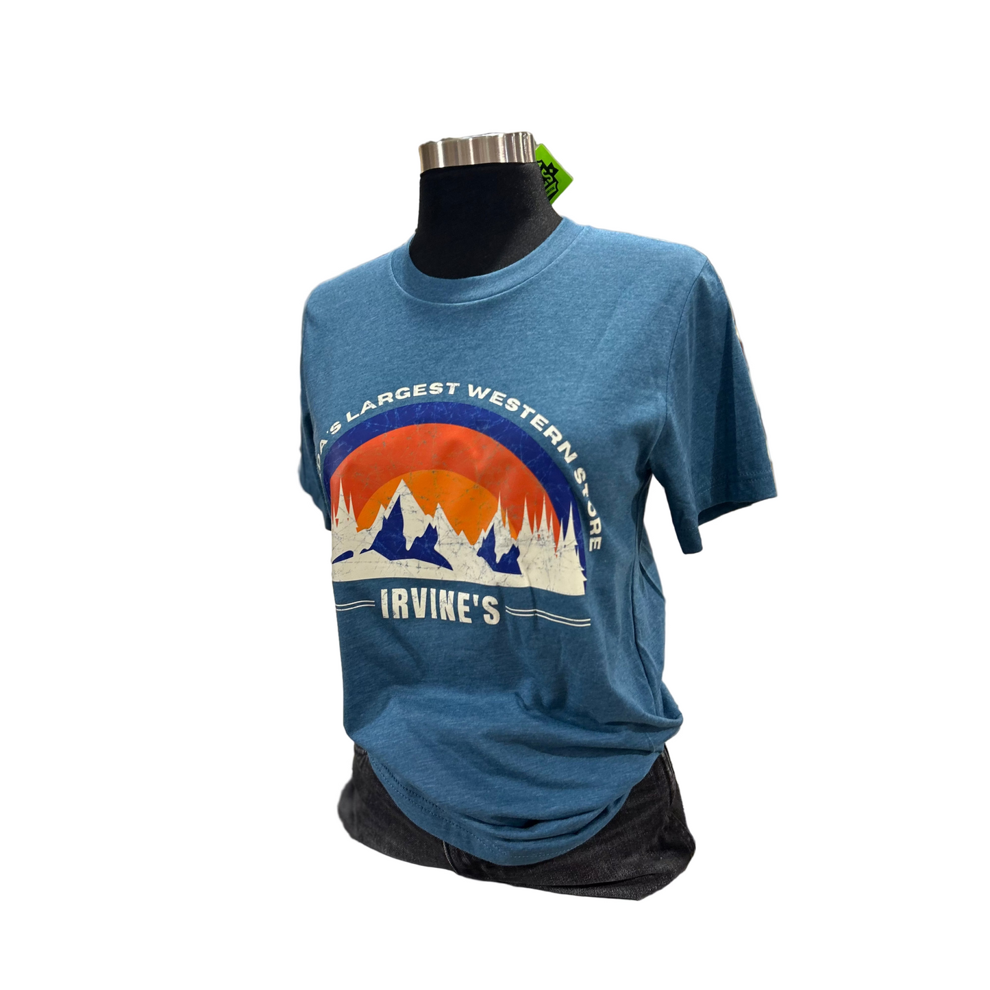 Irvine Unisex Short Sleeve "Canada's Largest" T-Shirt - Heather Deep Teal