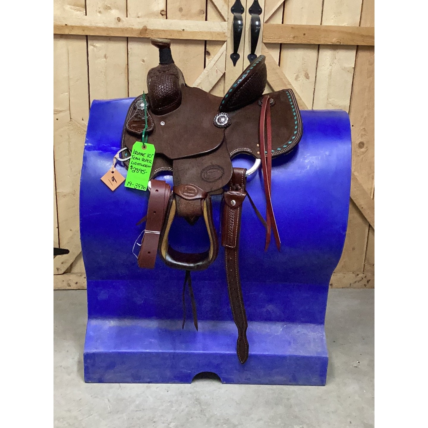 Irvine 10” Team Roping Saddle - Light Weight