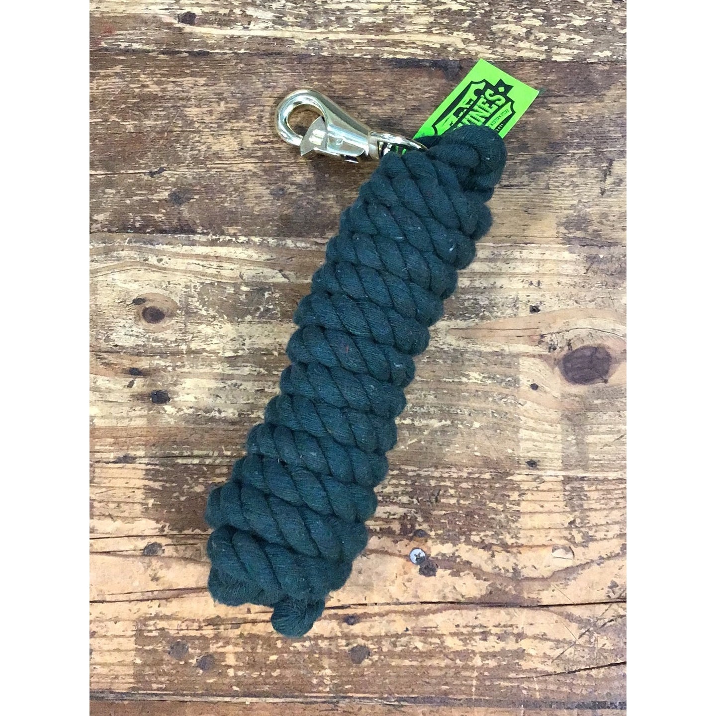 Irvine Cotton Lead Rope w/Bull Snap