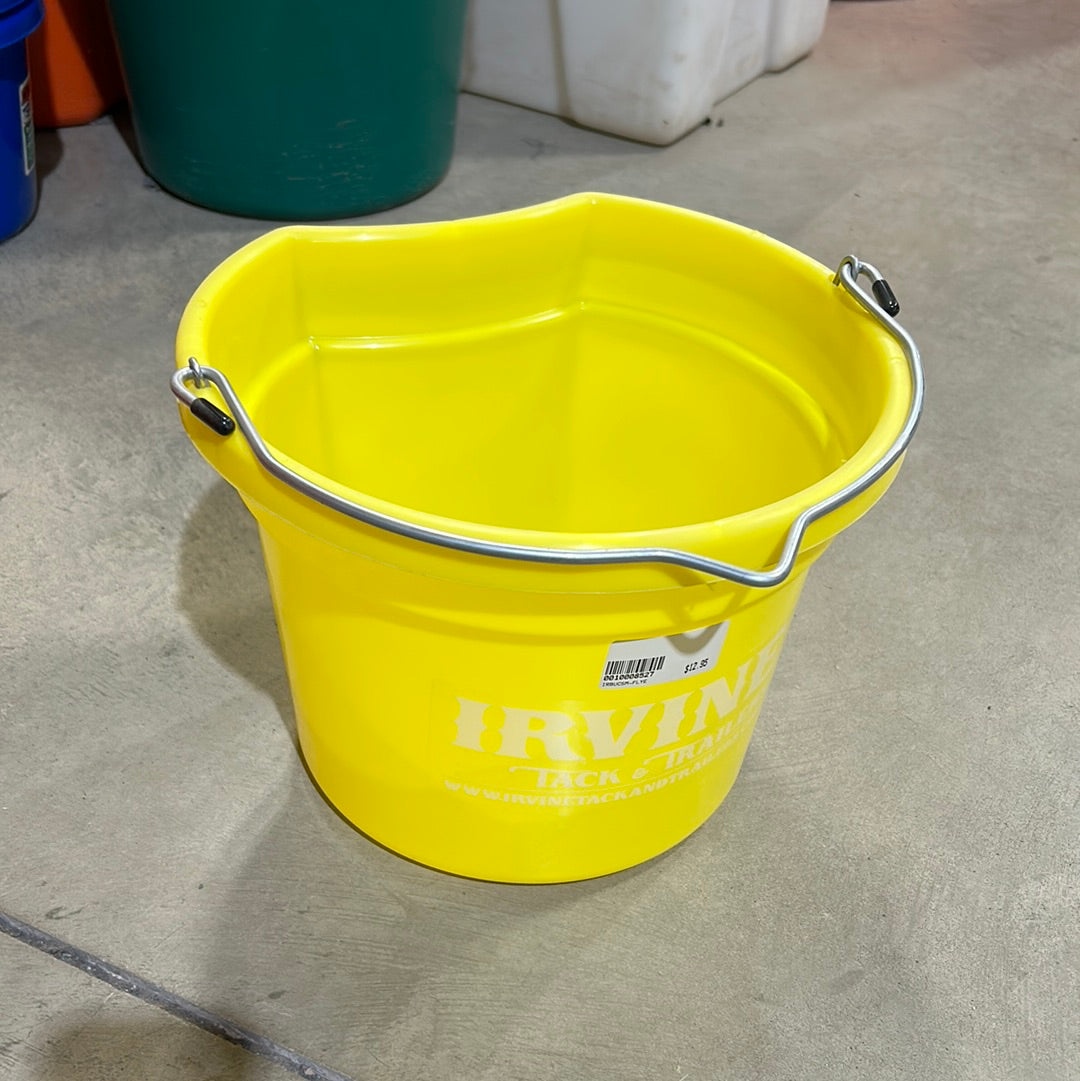 Irvine Buckets Small 8QT - Assorted Colours - Irvine Tack &amp; Western Wear