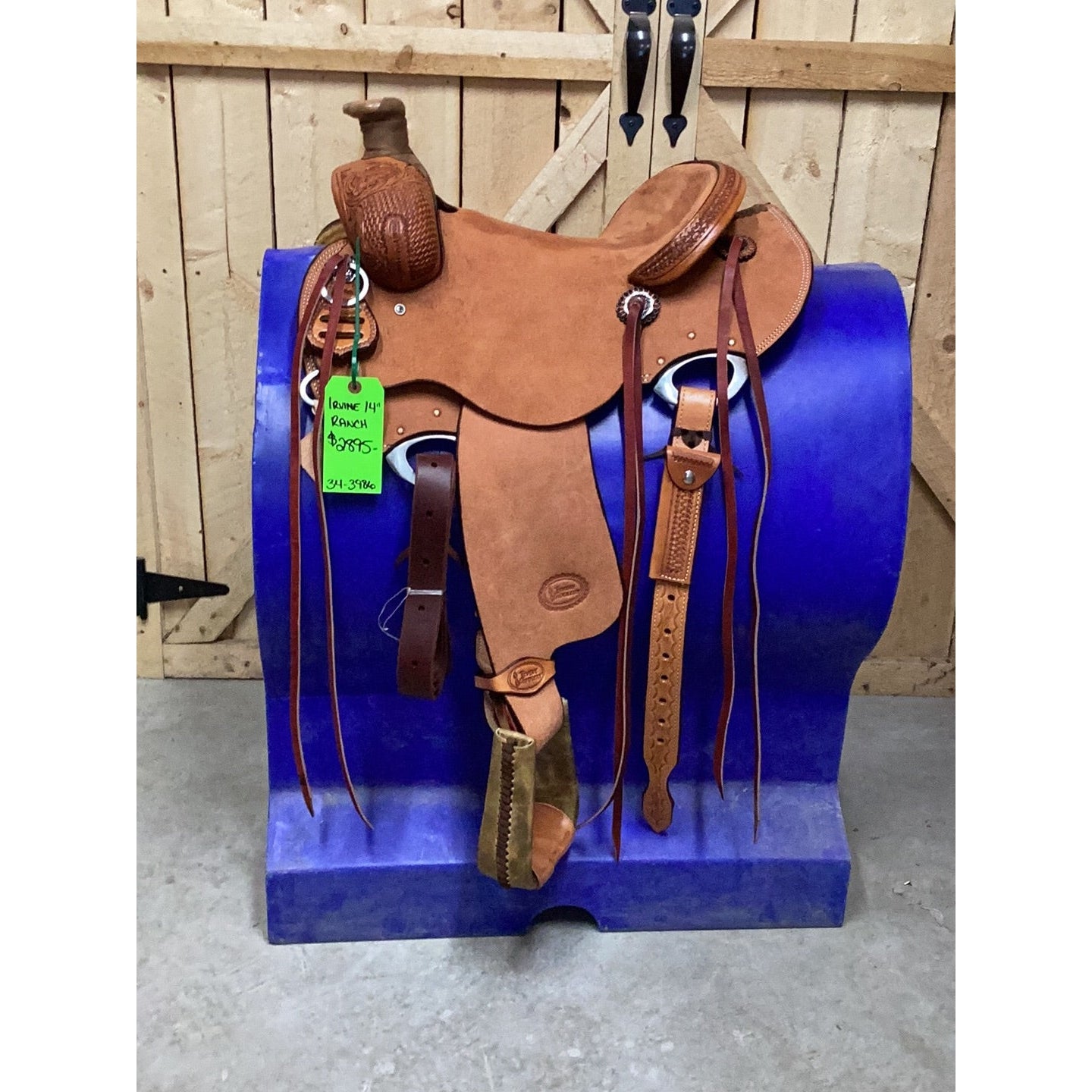 Irvine 14” Ranch Saddle