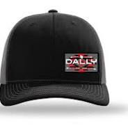 Dally Up Caps Dally Arrows Patch-Black/Charcoal