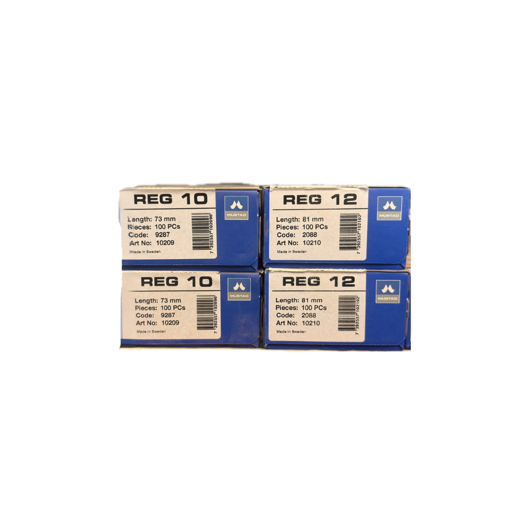 Mustad REG Nails 100 pce